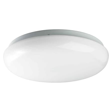 Forte Two Light White White Acrylic Lens Glass Mushroom Flush Mount 20018-02-03